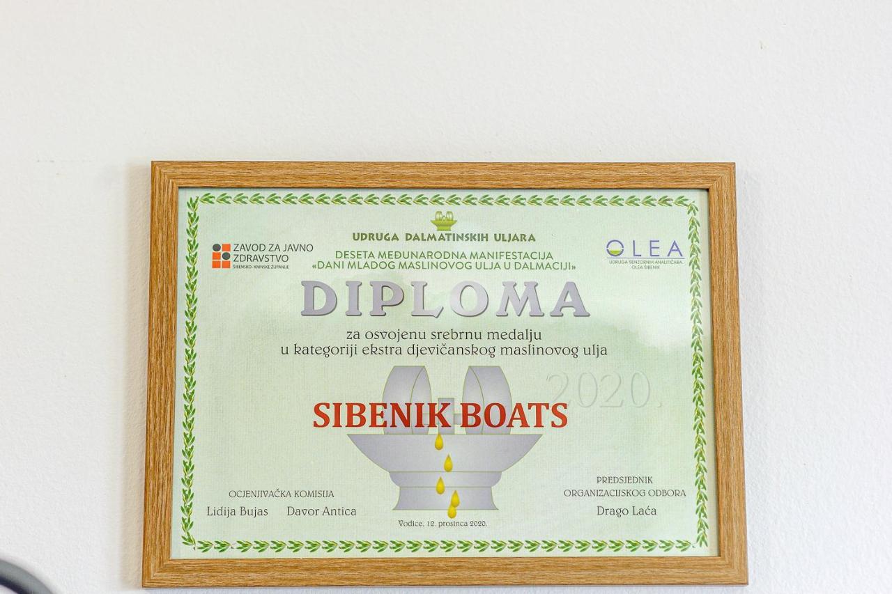 Sibenik Boats Lejlighed Raslina Eksteriør billede